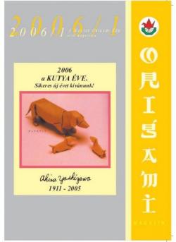 Magyar Origami Kör 2006/1 magazinja