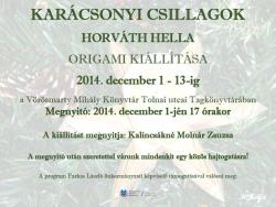 Karácsonyi Csillagok - kiállítás