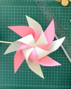 Online origami oktatás - papírforgó