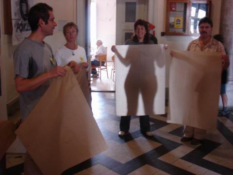 Vincent Floderer foglalkozásán