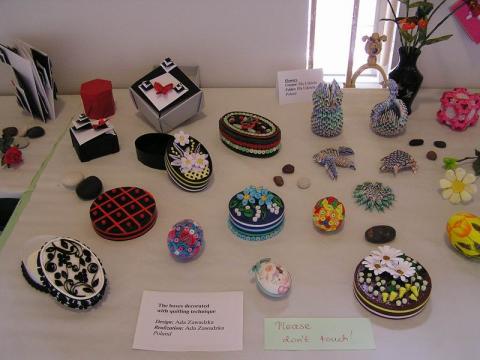 Ada Zawadska kiállításának részlete