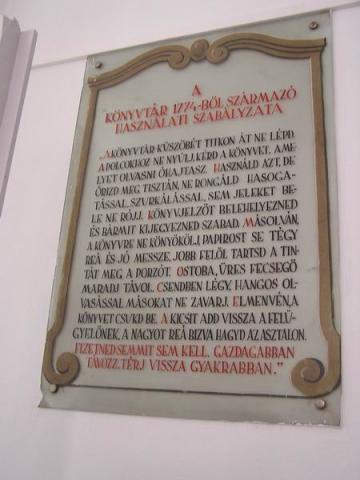 Látogatás a Klimo könyvtárban