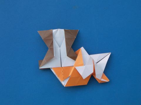 Escher tesszaláció 28. lépés